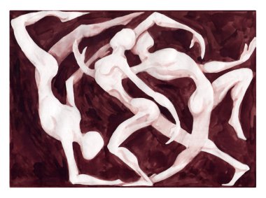Dance illustration clipart