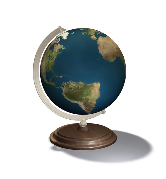 3d renderizar globo — Fotografia de Stock