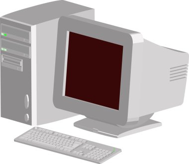 computer illustration clipart