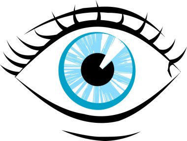 eye illustration clipart