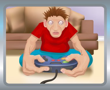 gamer illustration clipart