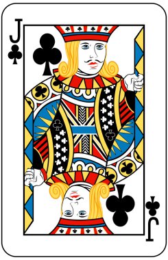 jack of clubs clipart