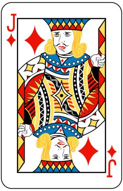 jack of diamonds clipart