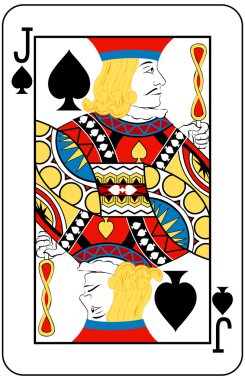 jack of spades clipart