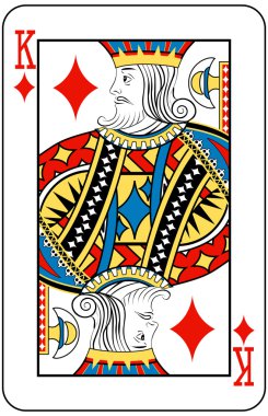 king of diamonds clipart