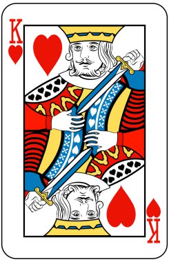 king of hearts clipart