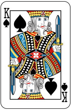 king of spades clipart
