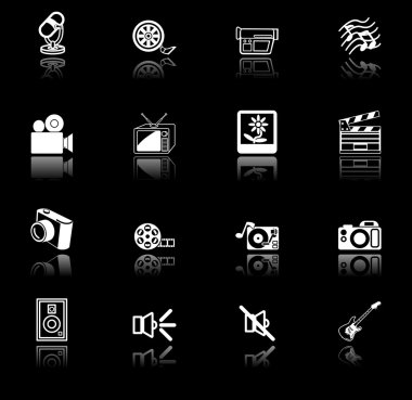 Medya Icon set