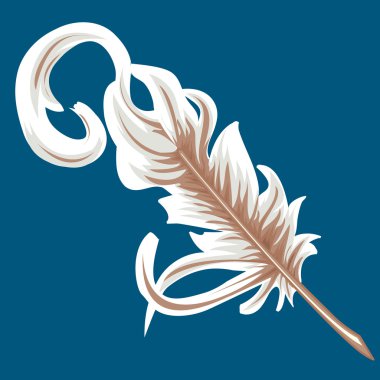 quill feather clipart