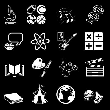 subject icons clipart