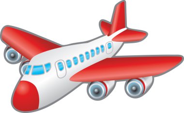 Aeroplane Illustration clipart