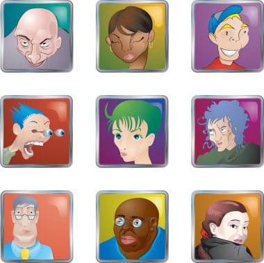 Avatars clipart