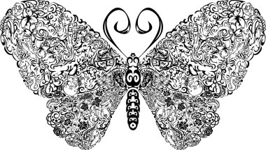 butterfly design clipart