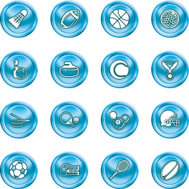 sports icons clipart
