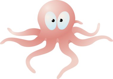 Octopus illustration clipart