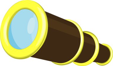 Telescope Illustration clipart