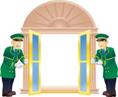 Doormen clipart