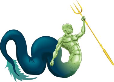 Merman or Poseidon