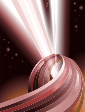 Abstract light beams background clipart