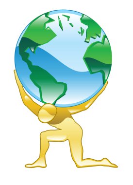 atlas Illustration clipart