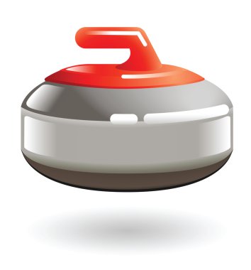 curling stone Illustration clipart