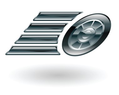 motor yarışları illüstrasyon