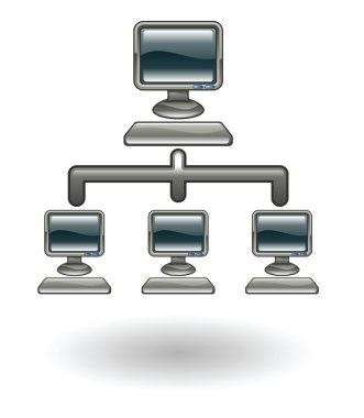 network Illustration clipart