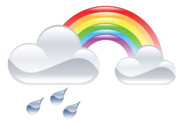 rainbow illustration clipart