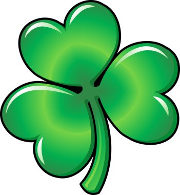 Illustration of Shamrock clover clipart