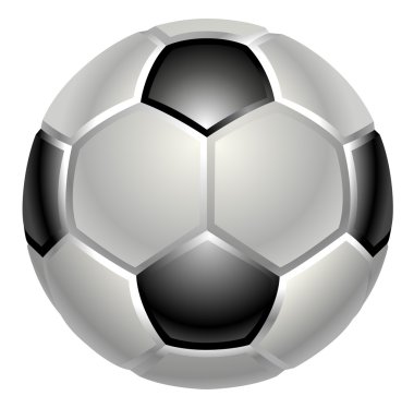 football or soccer ball icon clipart