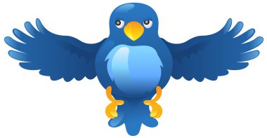 Twitter ing mavi kuş simgesi