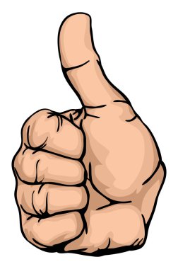 thumbs up clipart