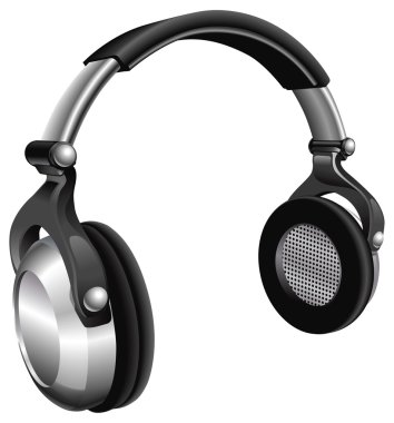 Large DJ Headphones clipart