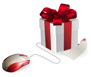 Computer Mouse Gift clipart