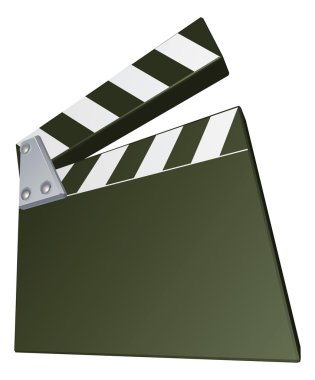 Film clapperboard clipart