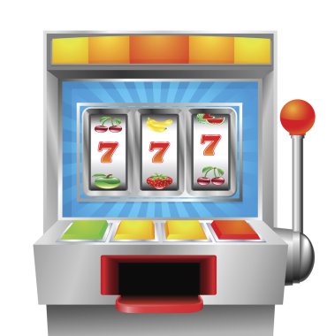 Slot fruit machine clipart