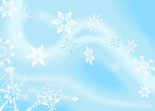 Фон сніжинки — стоковий вектор