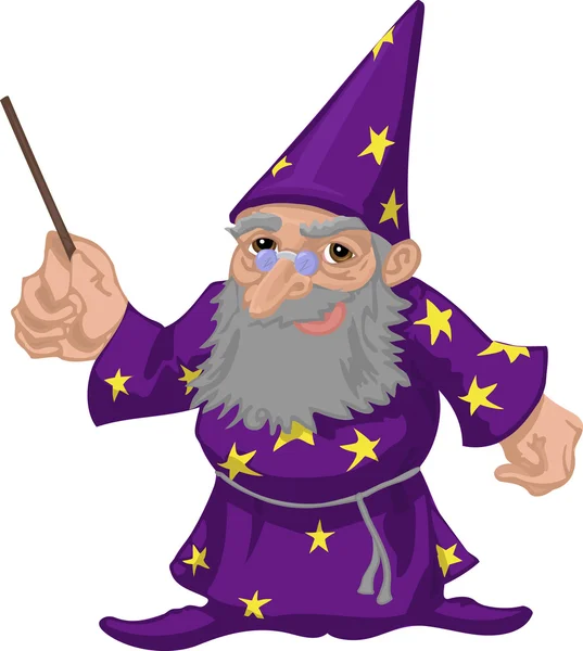 Wizard — Stockový vektor