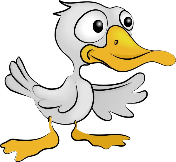 Illustration du canard — Image vectorielle