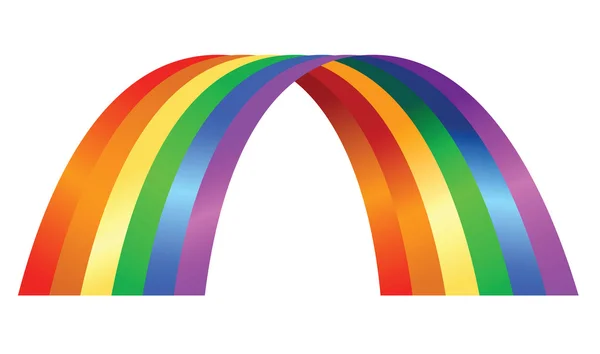 Rainbow illustration — Stock Vector