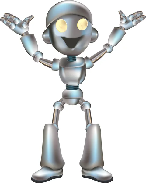 Illustration de robot mignon — Image vectorielle