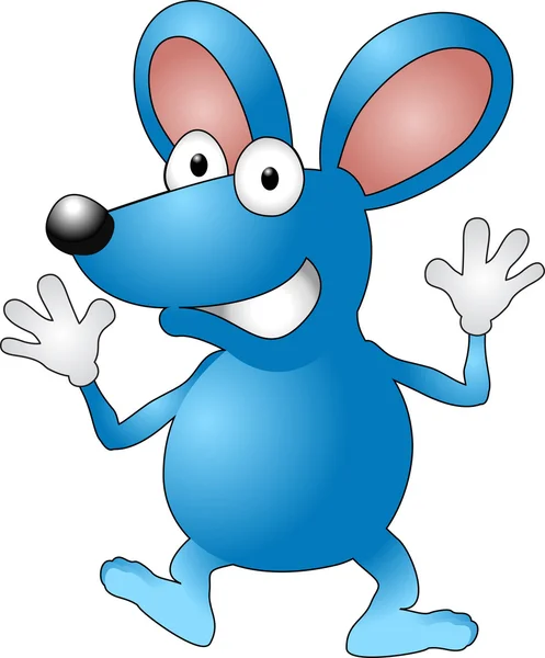 Caráter de rato ou rato — Vetor de Stock