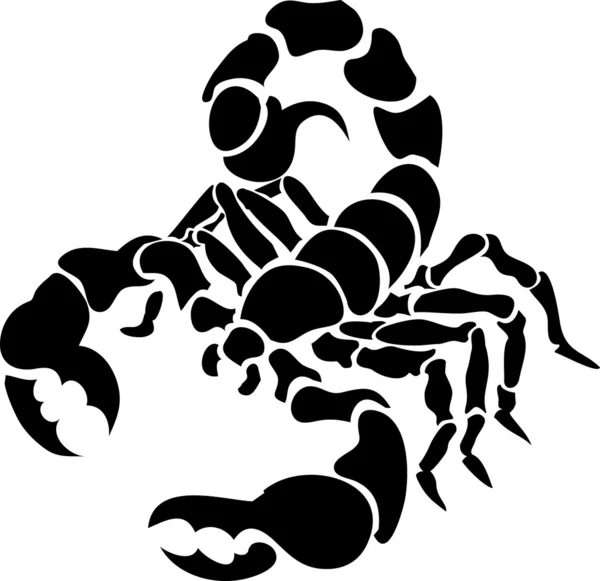 Иллюстрация скорпиона — стоковый вектор