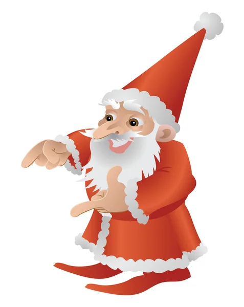 Cool Père mignon personnage de Noël — Image vectorielle