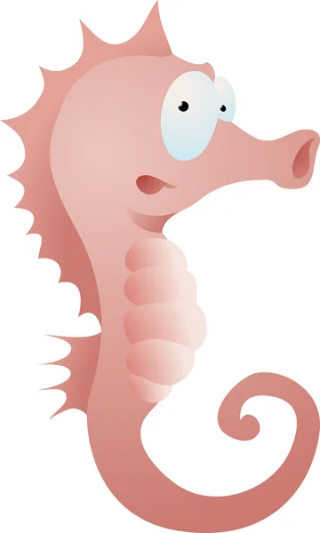 Seahorse illustratie — Stockvector