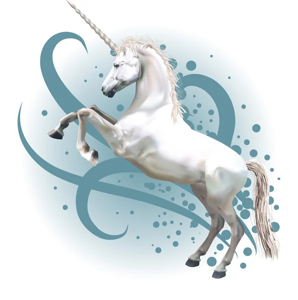 Ilustración de unicornio — Vector de stock