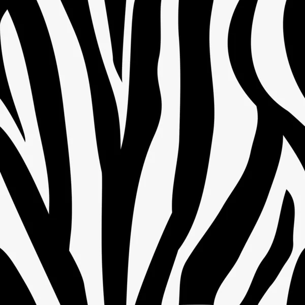 Nahtlose Fliesen Zebra Animal Print Muster — Stockvektor
