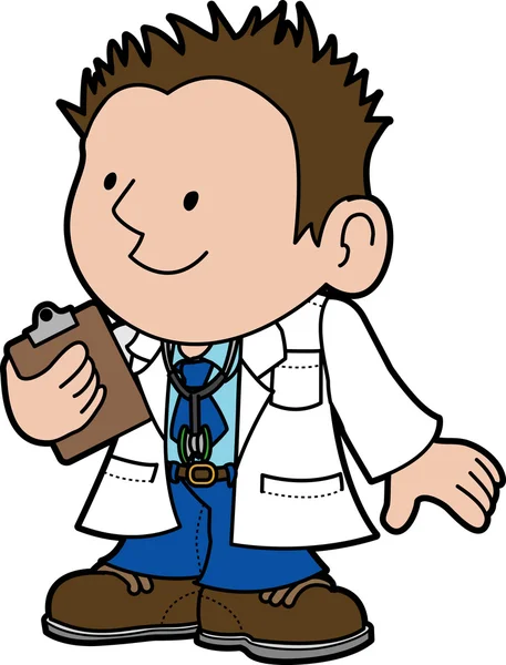 Illustration of doctor — Stockvector
