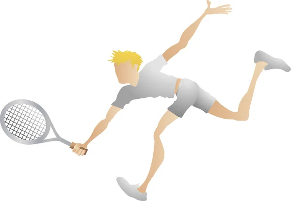 Tennis player — Stock Vector