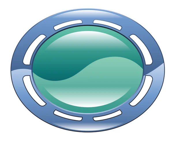 Ilustración del botón — Vector de stock